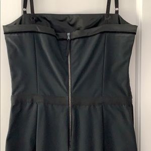 D&G MIDI black dress- waist slimming! Sz 10/44
